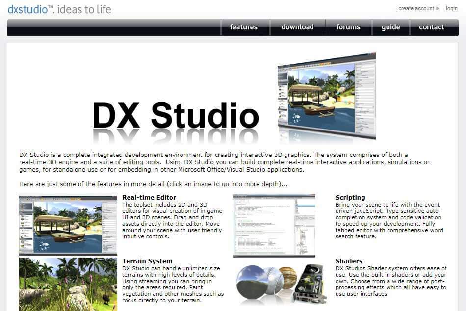 DX Studio - 3D Software Design