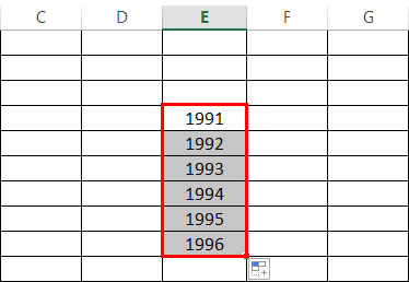Auto Fill in Excel.3