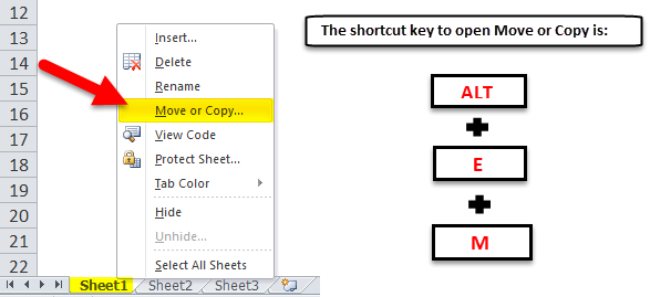 Copy Excel Sheet Method 1-1