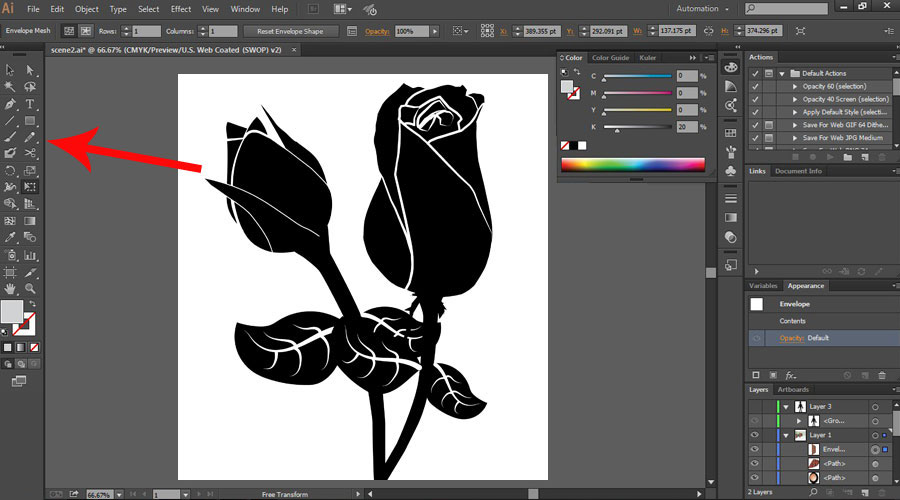 How to Use Adobe Illustrator - Skills with Pen Tool