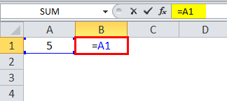  Excel Absolute Reference Example 1-1