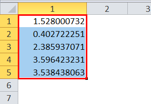 Generate Random Numbers Step 1-13