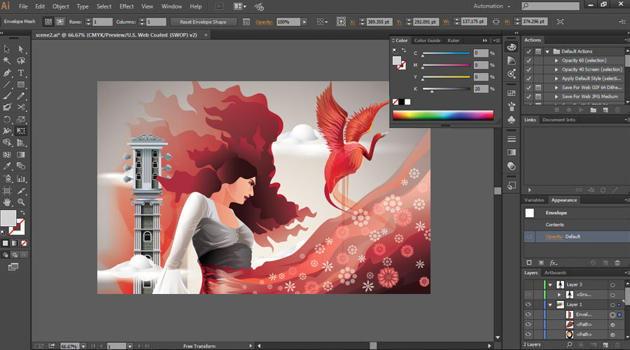 How to Use Adobe Illustrator - Scribble Effects