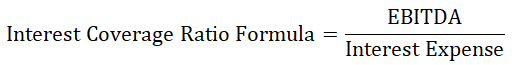 Interest Coverage Ratio Formula 2-1