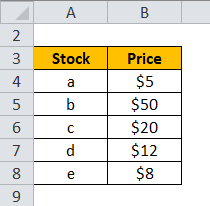 Price Index Example 1-1