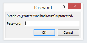 Protect Excel Workbook 2-6