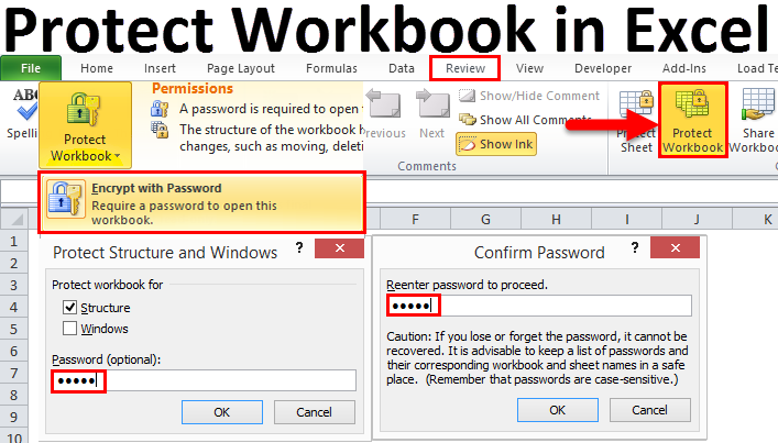 Protect Workbook in Excel