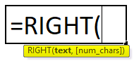 RIGHT Formula
