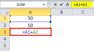 Relative Reference Example 1-1