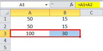 Relative Reference Example 1-5