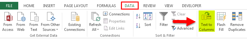 Separate text in Excel 3
