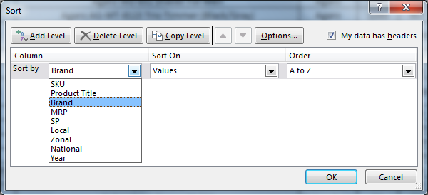 Sort by color in example 1.4