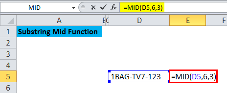 Substring Mid Function 3