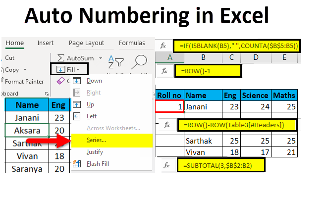 Autonumbering-in-Excel-example