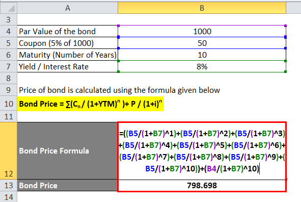 Bond Price example 2-2