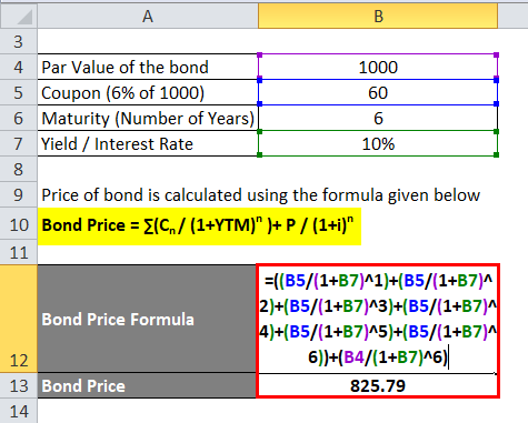 Bond Price example 3-2