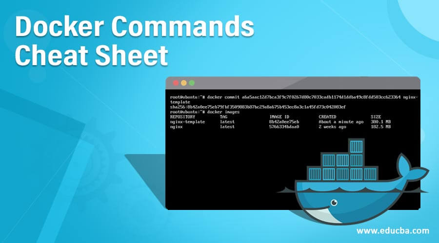 Docker Commands Cheat Sheet