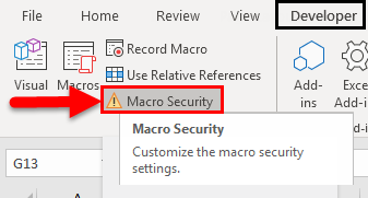 Macro Security Example 1-5