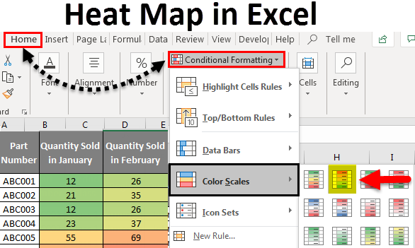 Heat Map in Excel