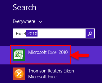 Excel version Example 1-2