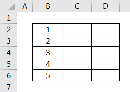 Merge and Center example 3-1