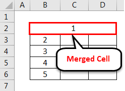 Merged Cell 1