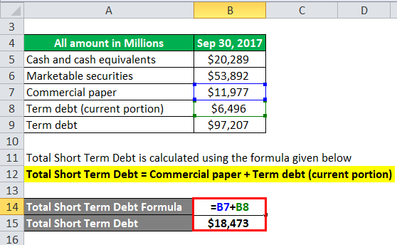 Net Debt Example 2-2