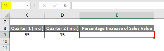 Percentage Increase Example 1-2