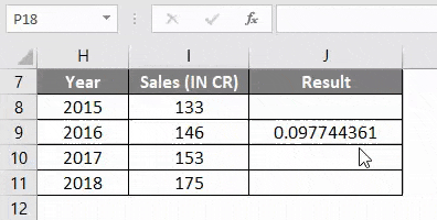 Formula in Whole Range