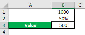 Percentage formula example 1-9