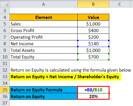 Profitability Ratios Example 1-6