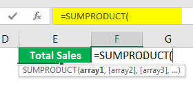 Spreadsheet Formulas in Excel example 1-4