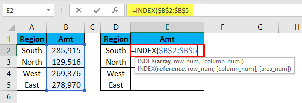 Index Function Example 1-3
