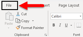 Autosave in Excel example 1-1
