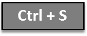 Autosave in Excel shortcut