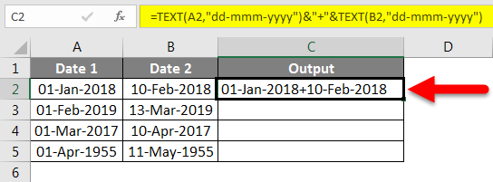 Concatenate Date Example 6-2