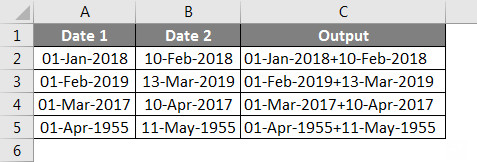 Concatenate Date Example 6-3