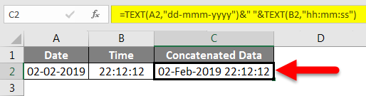 Concatenate Date Example 7-2
