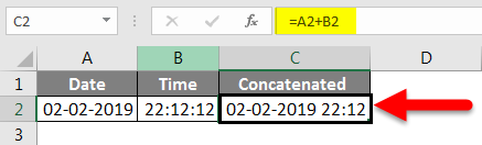Concatenate Date Example 7-3