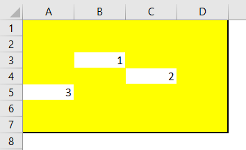 Conditional Formatting for Blank Cells Example 1-12