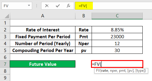 FV Formula Example 2-2