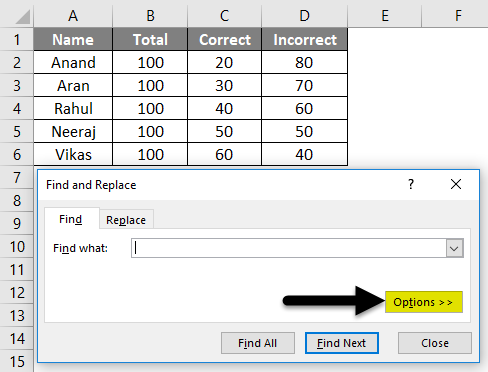 Find External Links in Excel Example 1-2