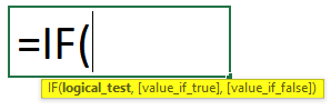 IF Formula in Excel