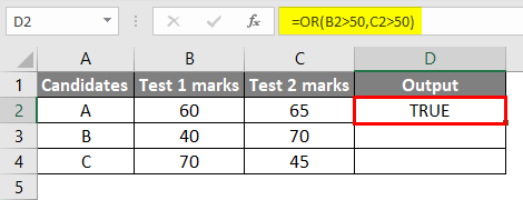 Logical Test Example 3-2