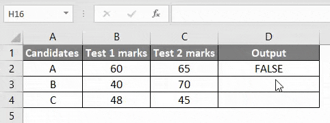 Result of XOR Logical Function