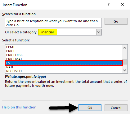 PV Formula Example 1-7