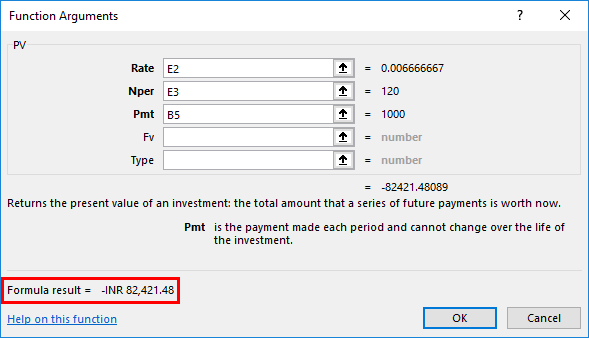 PV Formula Example 1-9