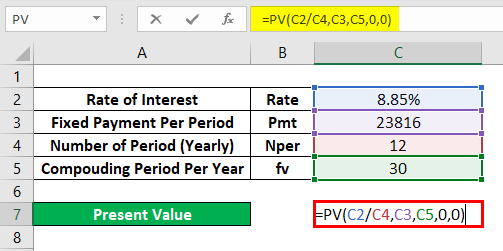 Calculation of Example 2-3