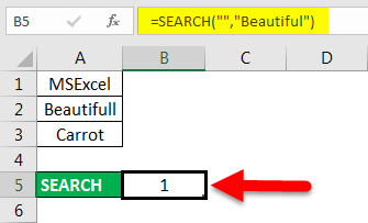 SEARCH Function method 3-1