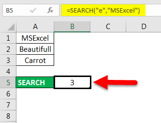 SEARCH Function method 3-3